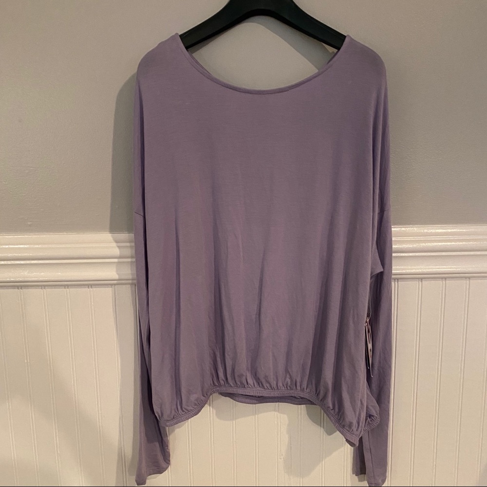 Joy Lab Top with Open Tie Back